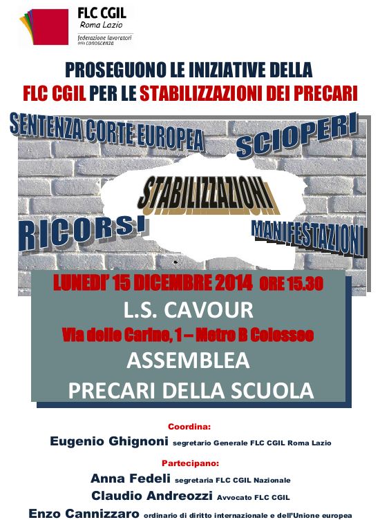 Stabilizzazioni Precari