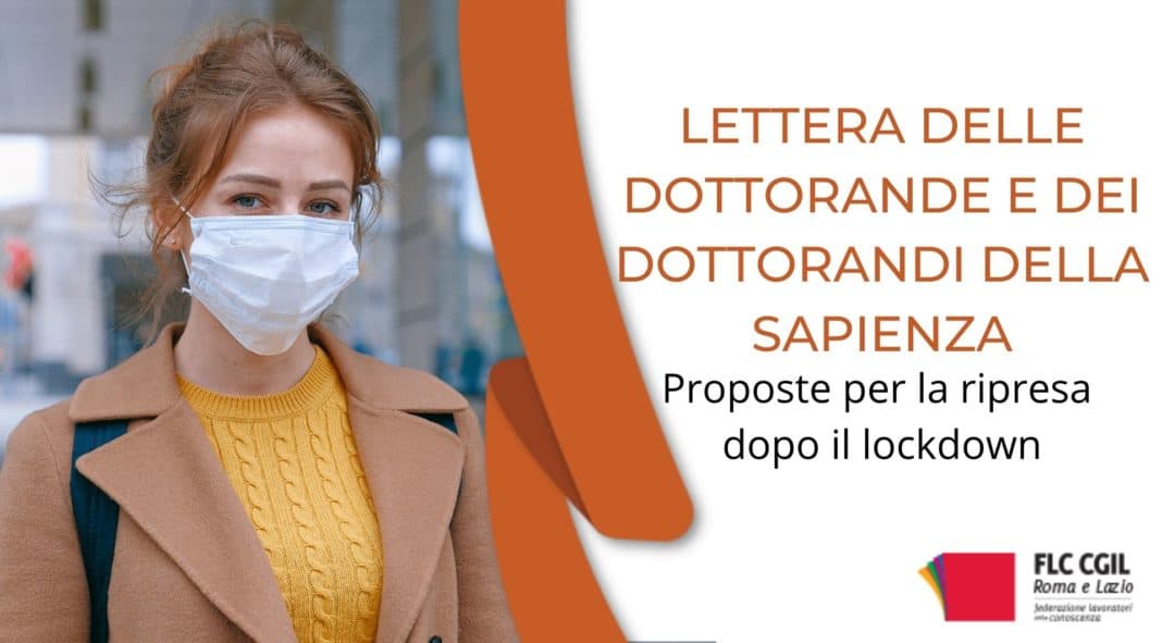 LETTERA DELLE DOTTORANDE E DEI DOTTORANDI DELLA SAPIENZA
