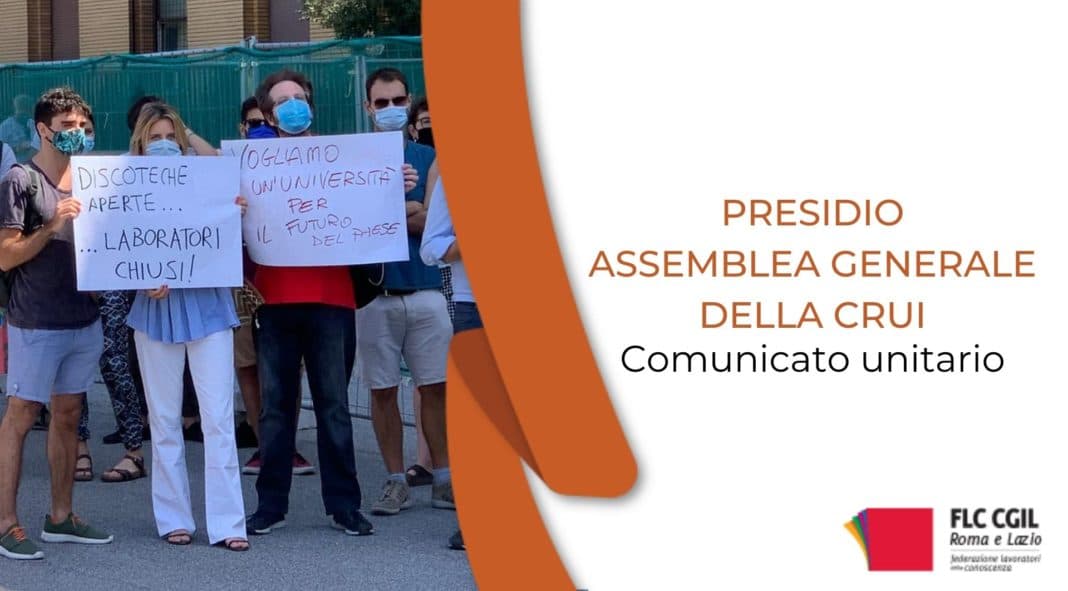PRESIDIO ASSEMBLEA GENERALE DELLA CRUI
