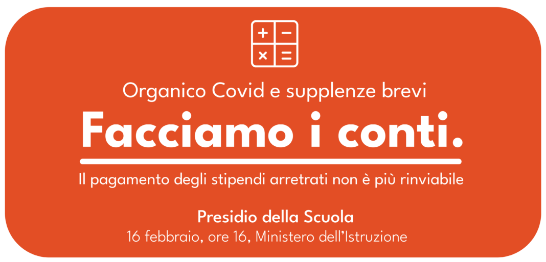Organico COVID Facciamo i conti! Organico COVID Facciamo i conti!