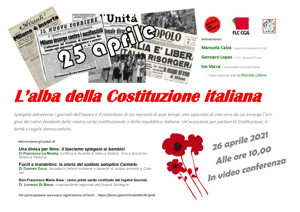 25 aprile iniziativa