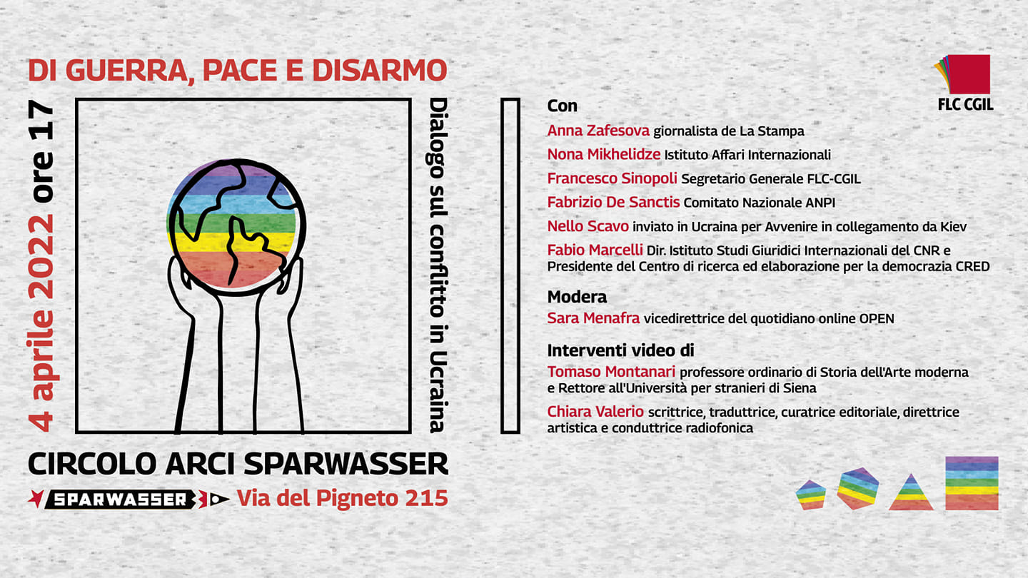 Guerra Pace e Disarmo